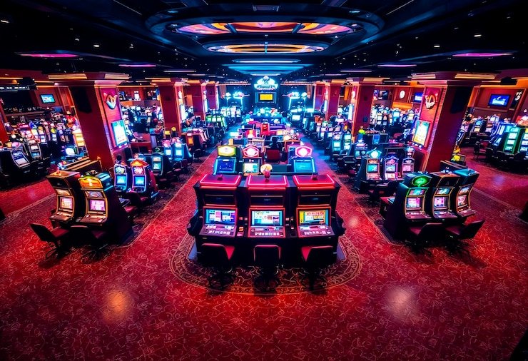 Antarmuka permainan Relax Gaming di gudang slot77